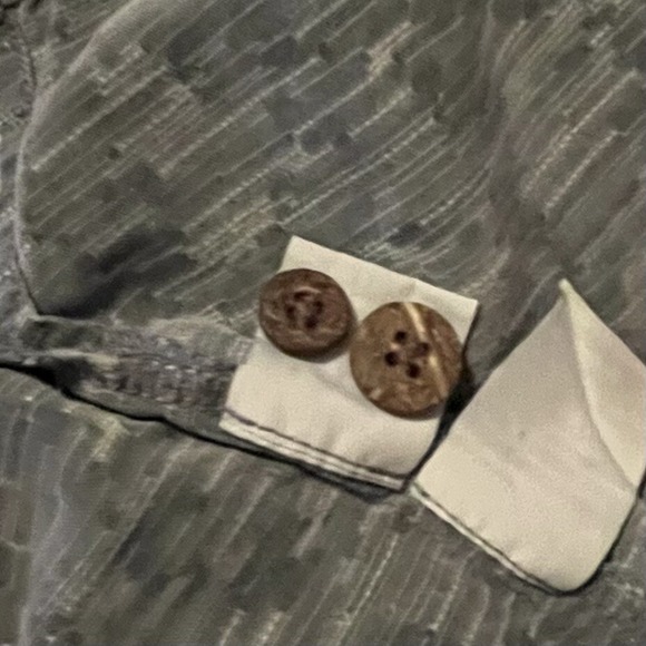 Tommy Bahama Hawaiian Shirt Men's L Pineapple 100% Silk Geometric Golf Camp - Picture 7 of 9